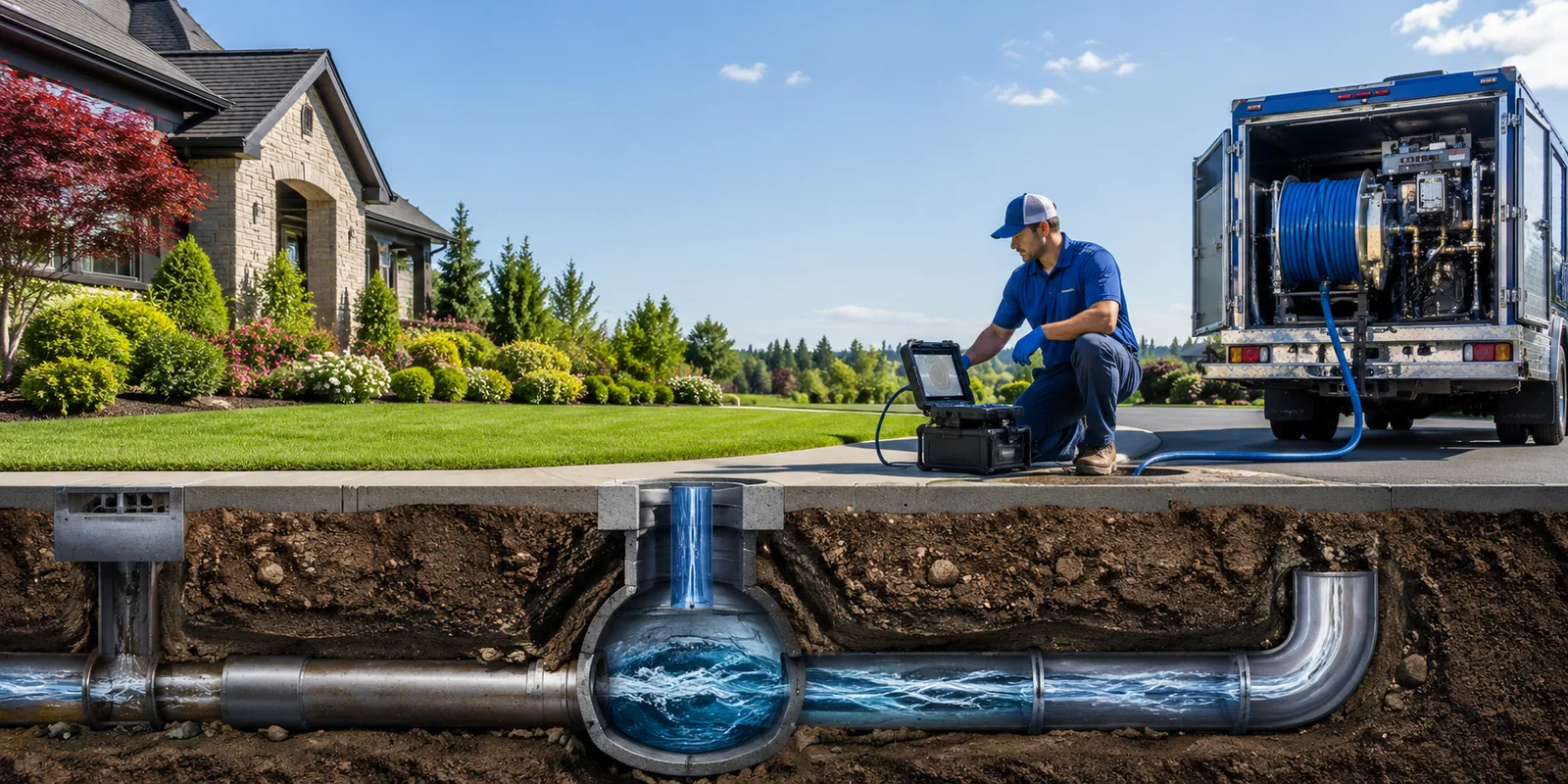 Drainage restoration information for Laneville, TX